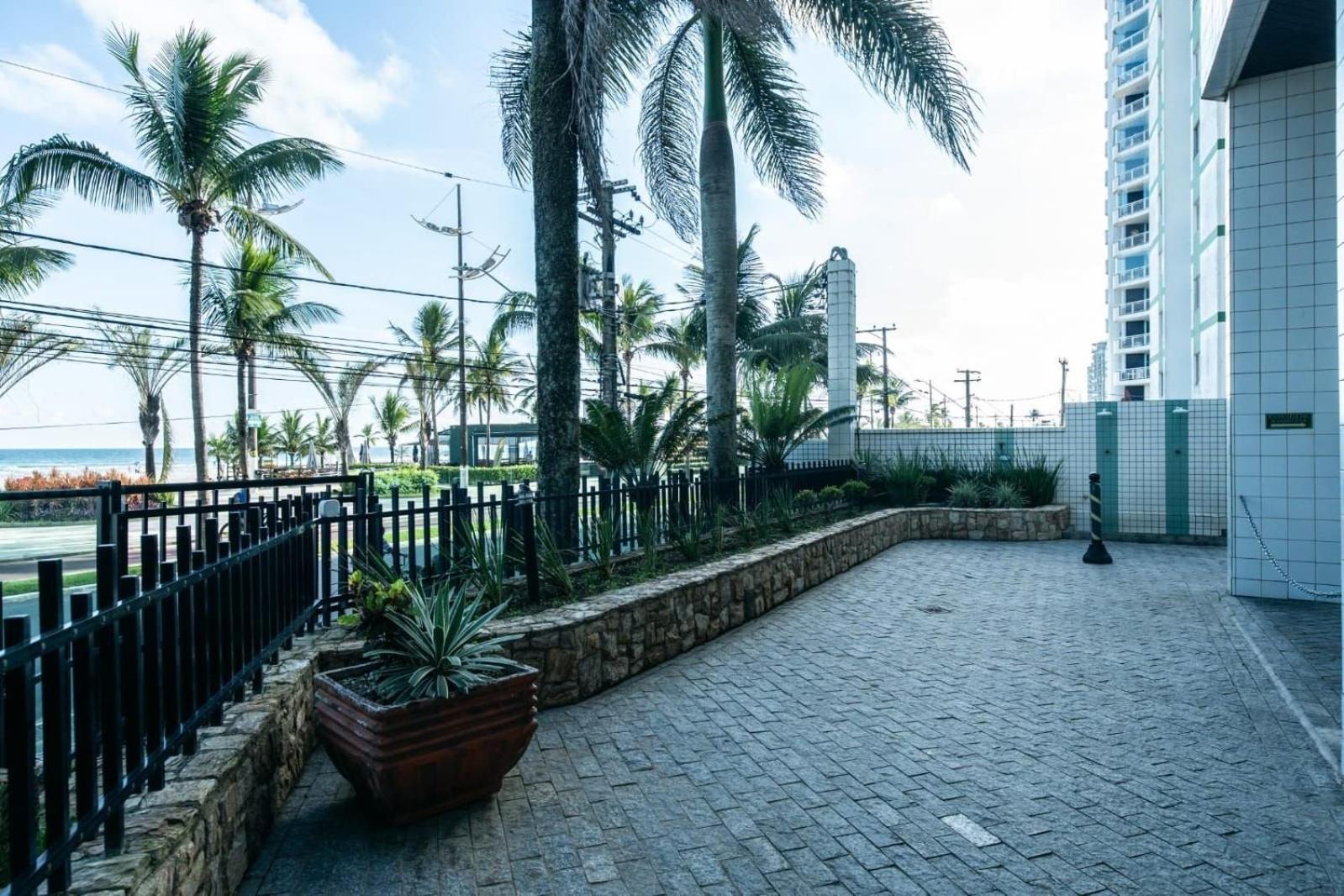 Frente Vista Mar Com Varanda Wi Fi 300Mbps E 10M Da Praia Da Tupi - Estacionamento Gratuito Praia Grande (Santos) Exterior foto