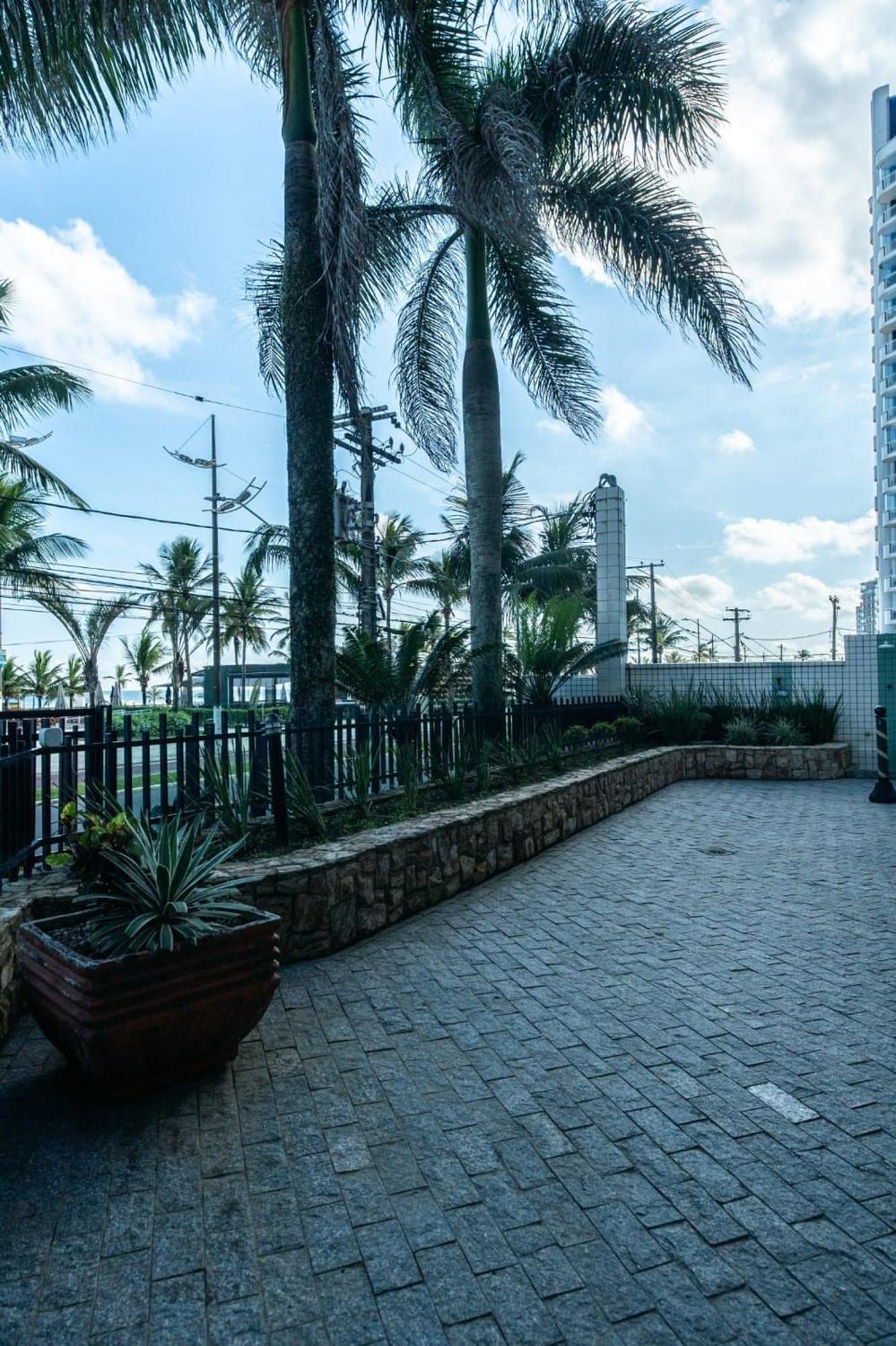 Frente Vista Mar Com Varanda Wi Fi 300Mbps E 10M Da Praia Da Tupi - Estacionamento Gratuito Praia Grande (Santos) Exterior foto
