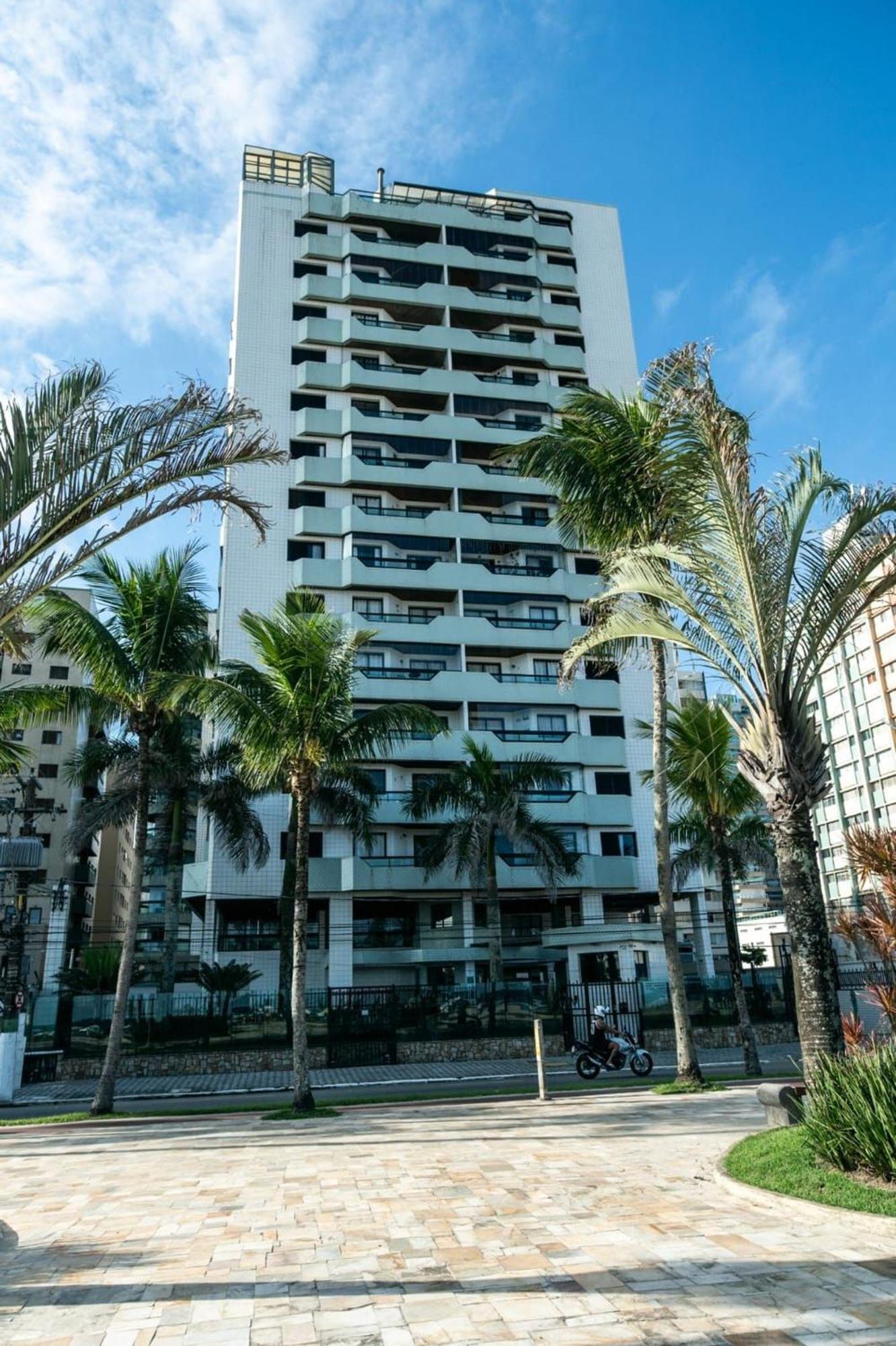 Frente Vista Mar Com Varanda Wi Fi 300Mbps E 10M Da Praia Da Tupi - Estacionamento Gratuito Praia Grande (Santos) Exterior foto